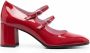 Carel Paris Pumps met dubbele bandjes Rood - Thumbnail 1