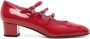 Carel Paris Ariana leren Mary Jane schoenen Rood - Thumbnail 1