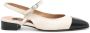 Carel Paris Oceano 30 mm leren ballerina's Beige - Thumbnail 1