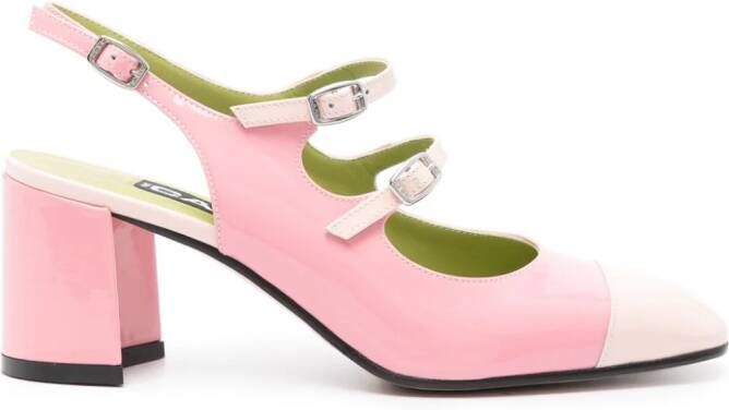 Carel Paris Papaya lakleren pumps Roze