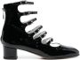 Carel Paris Mary Jane lakleren pumps Zwart - Thumbnail 1