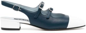 Carel Paris Pumps met blokhak Blauw