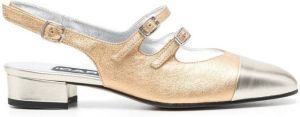 Carel Paris Slingback pumps Zilver