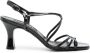 Carel Paris Tango 70mm leren sandalen Zwart - Thumbnail 1