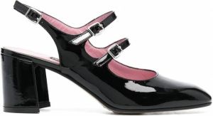 Carel Paris Pumps met dubbele gesp Zwart