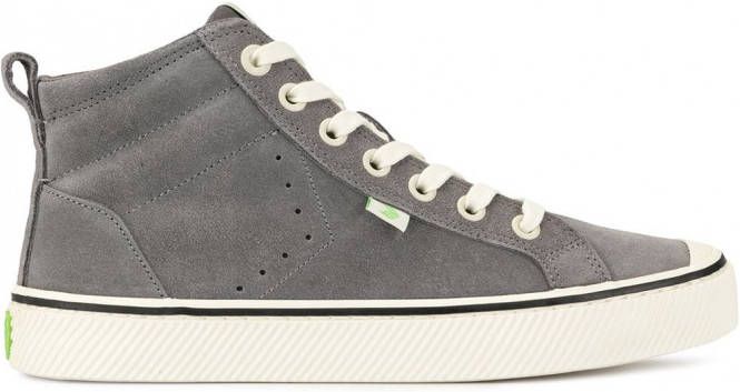 Cariuma OCA high-top gestreepte suède sneakers Grijs
