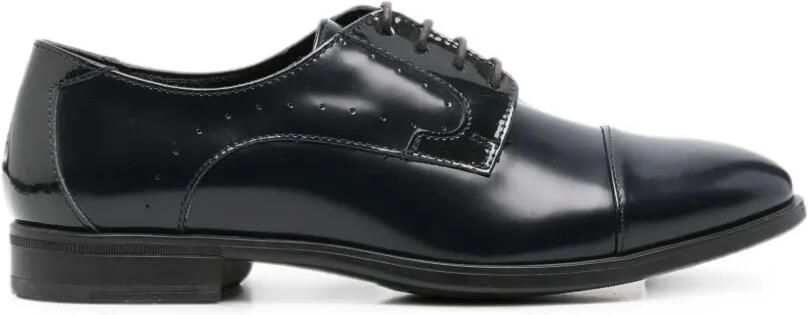 Carlo Pignatelli Derby schoenen met gepolijste afwerking Blauw