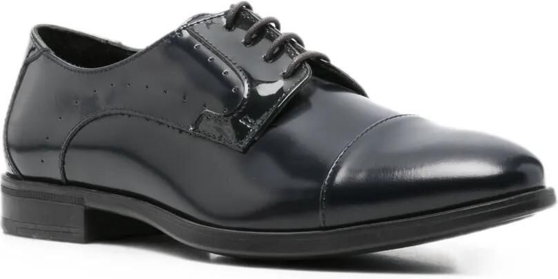 Carlo Pignatelli Derby schoenen met gepolijste afwerking Blauw - Foto 2