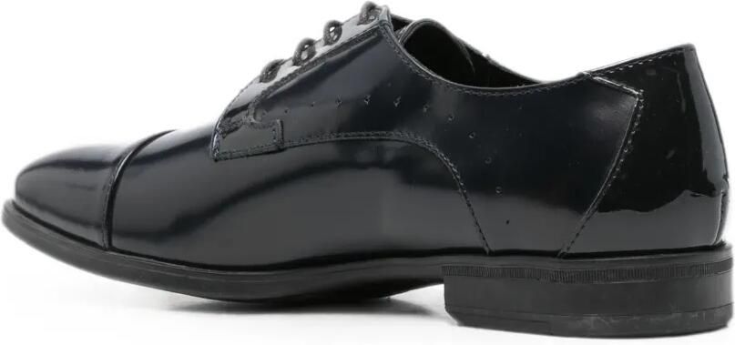 Carlo Pignatelli Derby schoenen met gepolijste afwerking Blauw - Foto 4