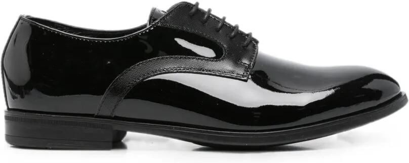 Carlo Pignatelli Derby veterschoenen Zwart