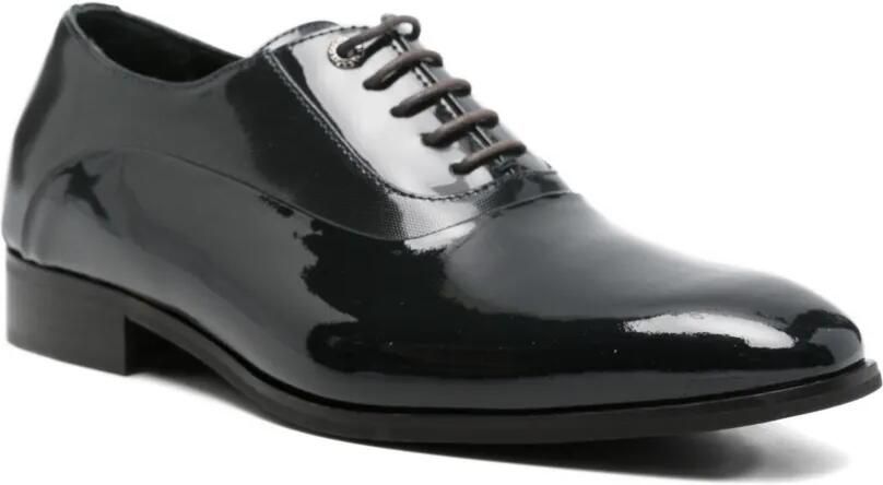 Carlo Pignatelli Lakleren Oxford schoenen Blauw - Foto 2