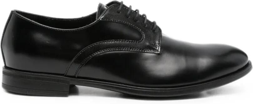 Carlo Pignatelli Loafers met vlakken Zwart