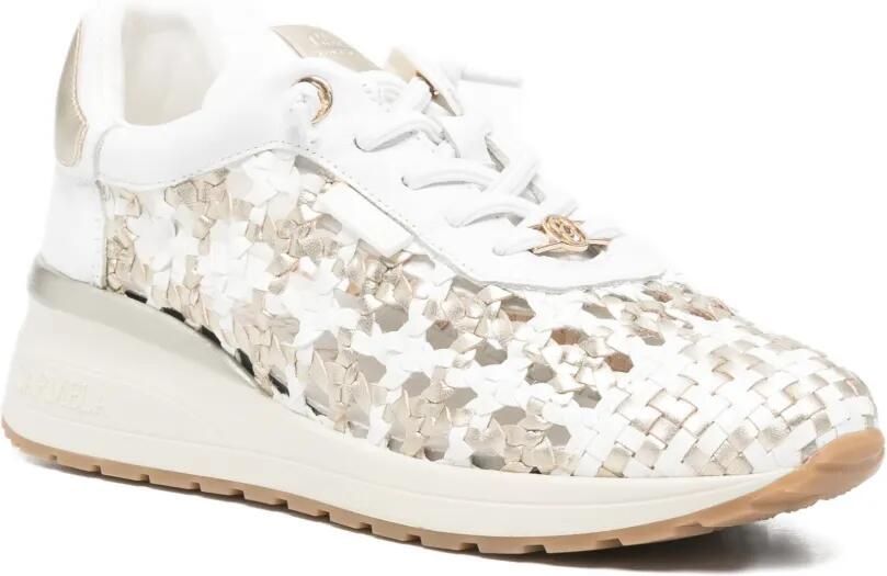 Carmela Geweven sneakers Wit - Foto 2