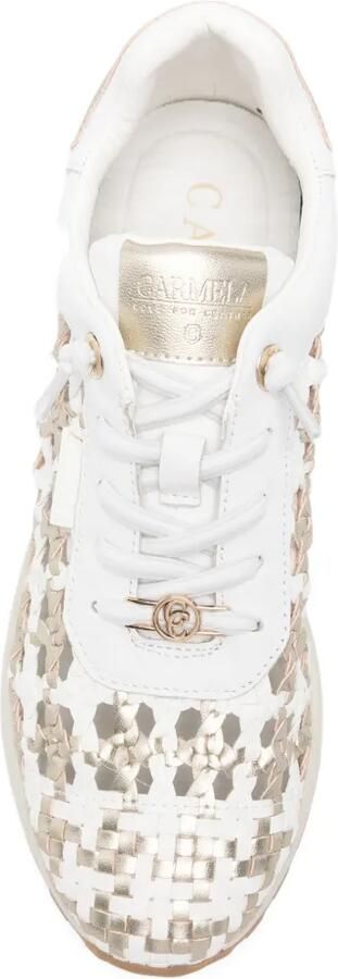 Carmela Geweven sneakers Wit - Foto 3