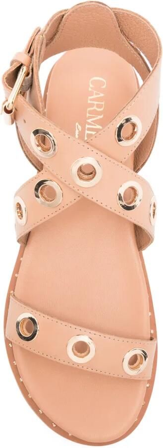 Carmela Leren sandalen Beige - Foto 4