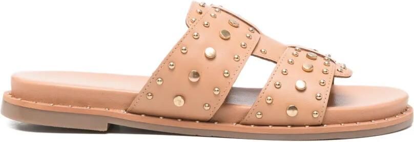 Carmela Sandalen verfraaid met studs Beige