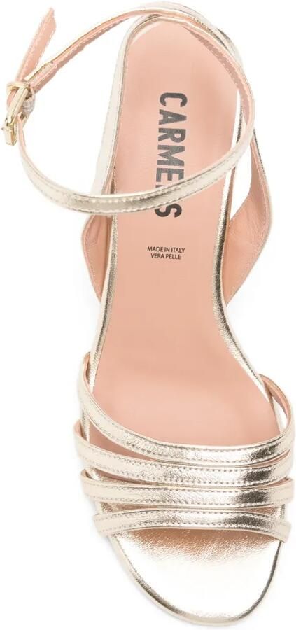 Carmens Leren sandalen Goud - Foto 4