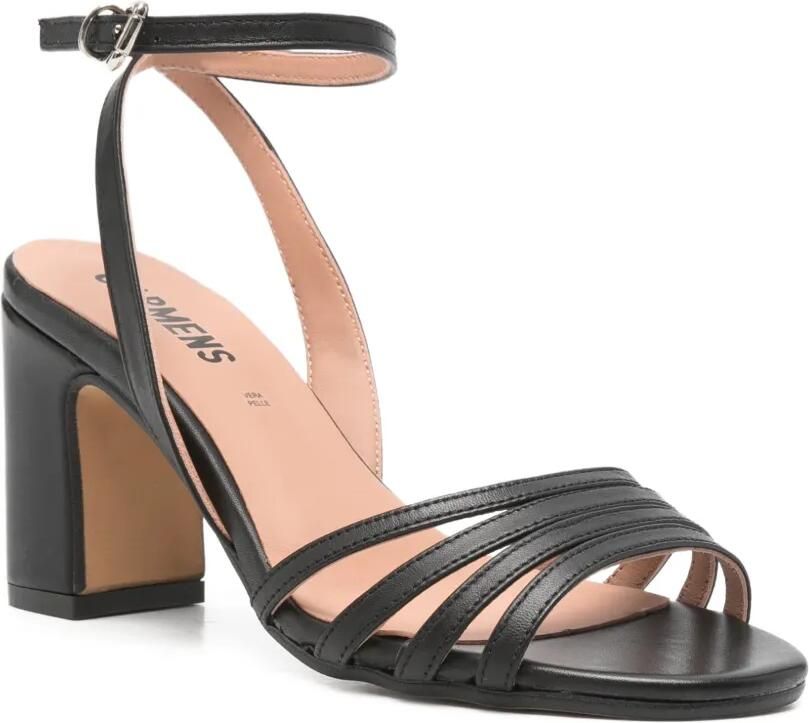 Carmens Leren sandalen Zwart - Foto 3