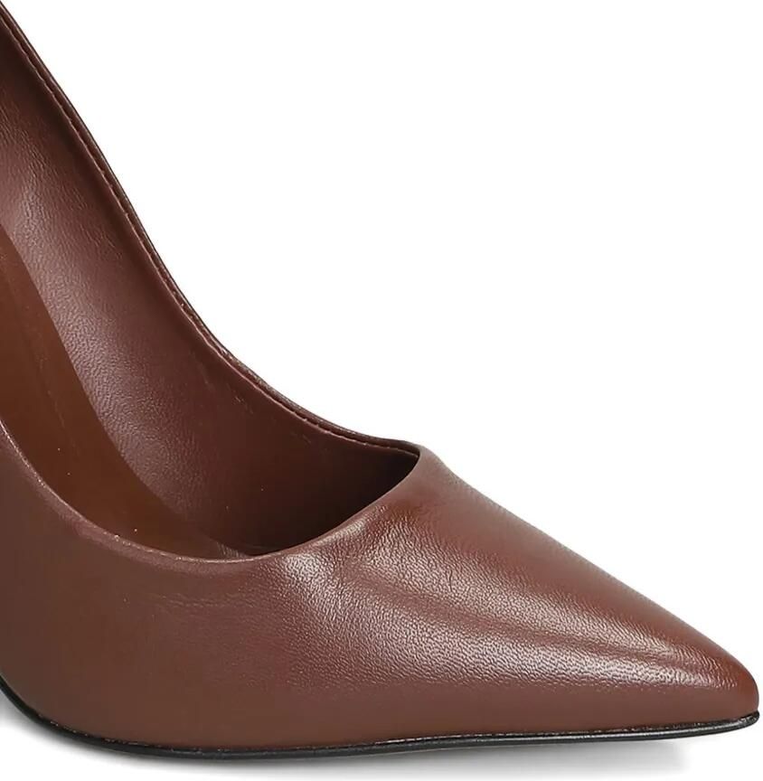 CARRANO 110 mm pumps met stilettohak en puntige neus Bruin - Foto 2