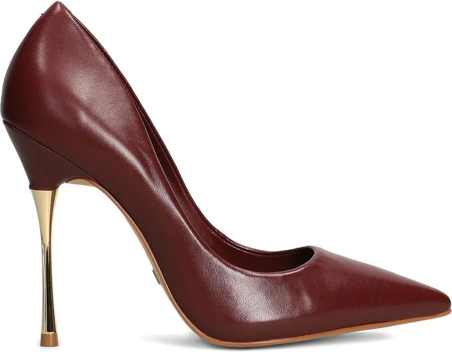 CARRANO 110 mm pumps met stilettohak en puntige neus Rood