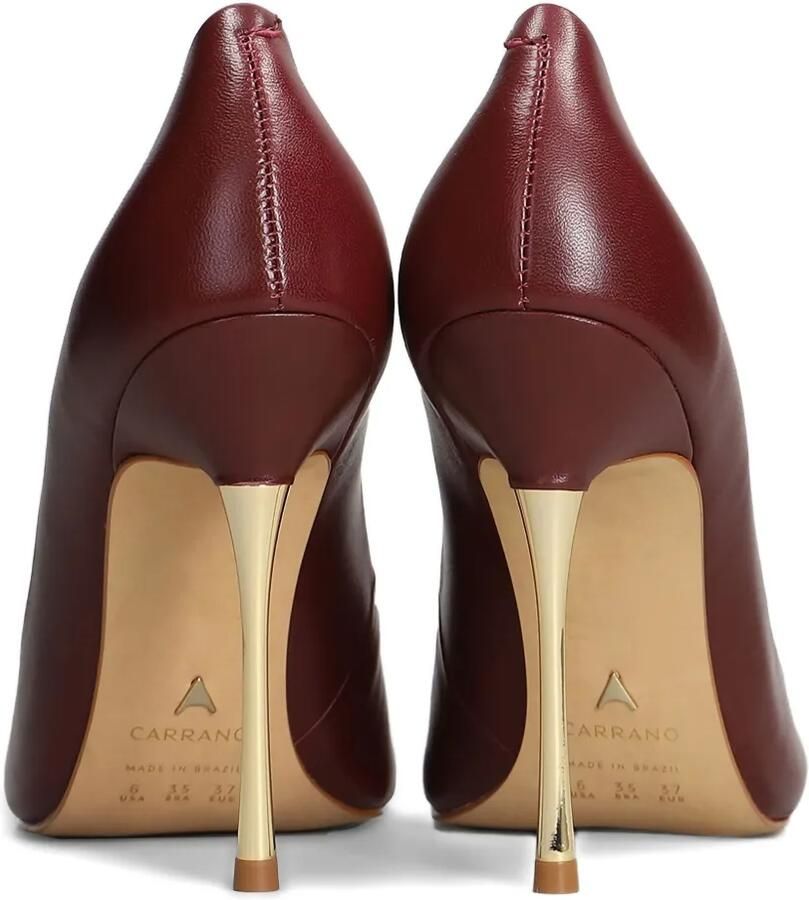 CARRANO 110 mm pumps met stilettohak en puntige neus Rood - Foto 2