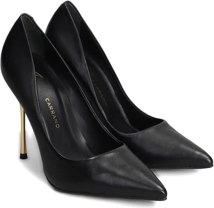 CARRANO 110 mm stiletto pumps met puntige neus Zwart - Foto 3