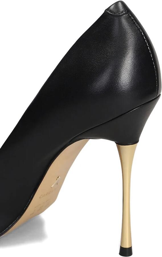 CARRANO 110 mm stiletto pumps met puntige neus Zwart - Foto 4