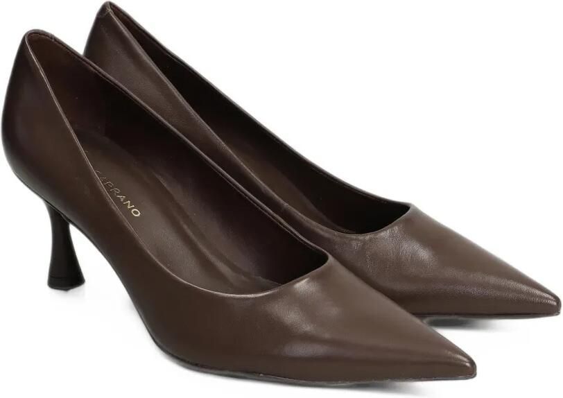CARRANO Lesley pointed-toe heeled pumps Bruin - Foto 4