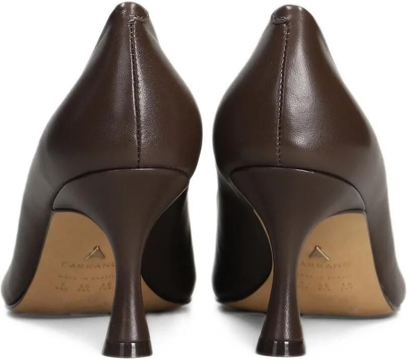 CARRANO Lesley pointed-toe heeled pumps Bruin - Foto 3