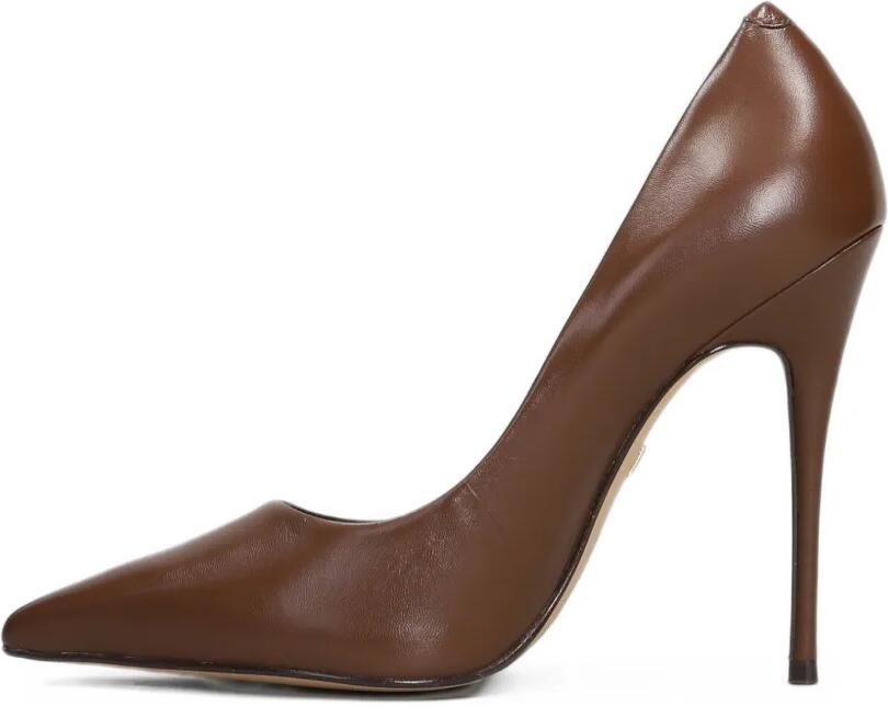 CARRANO Loretta pointed-toe stiletto pumps Bruin - Foto 5