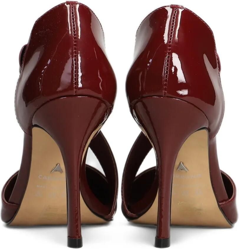 CARRANO patent-finish leather pumps Rood - Foto 2