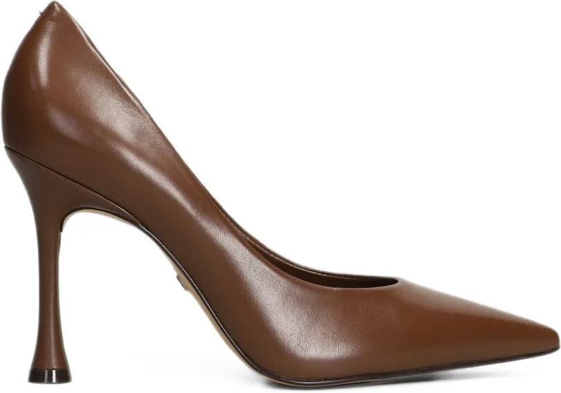 CARRANO Unique pointed-toe heeled pumps Bruin