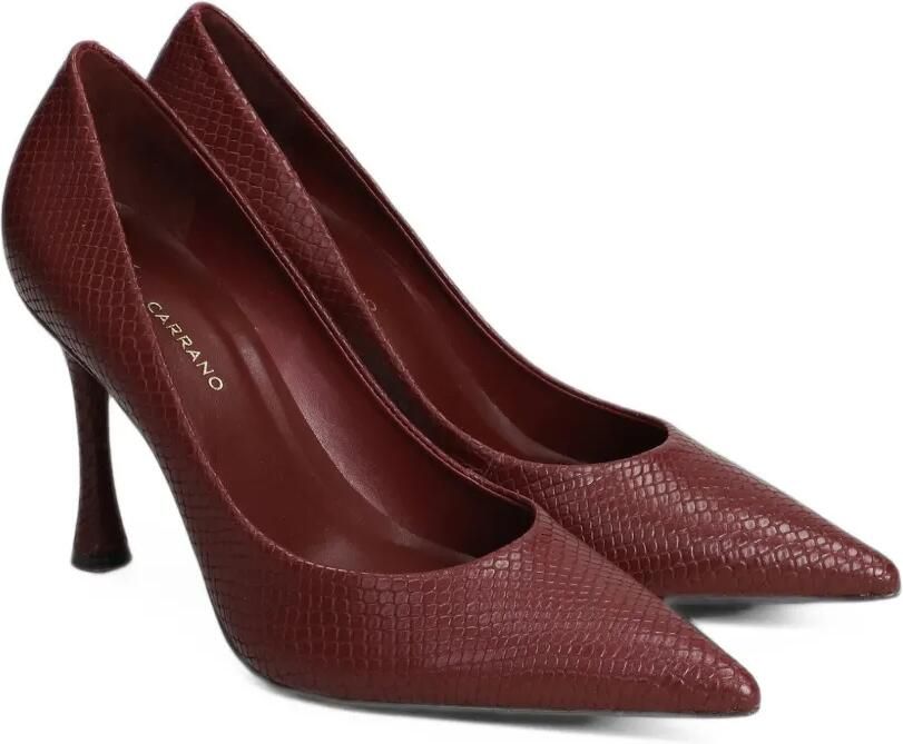 CARRANO Unique pointed-toe pumps Rood - Foto 4