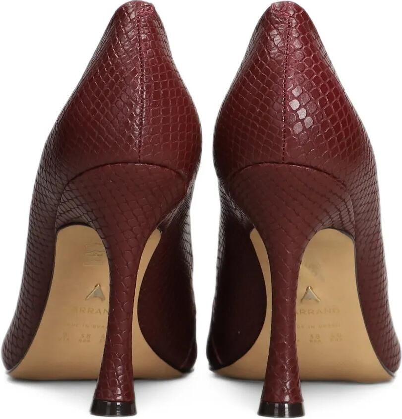 CARRANO Unique pointed-toe pumps Rood - Foto 3