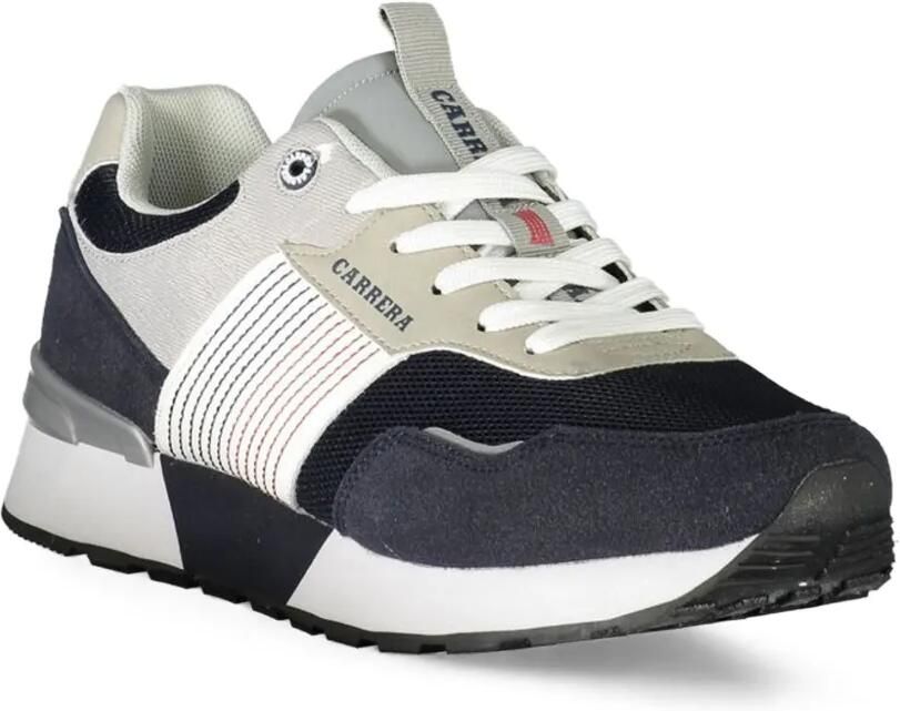 Carrera Mesh sneakers met suède vlakken Blauw - Foto 2