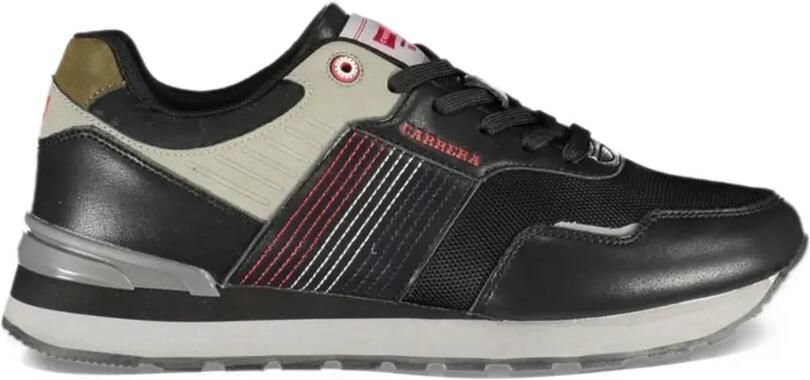 Carrera panelled mesh-trim sneakers Zwart - Foto 3