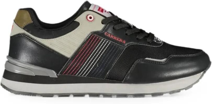 Carrera Sneakers met vlakken en logoprint Zwart