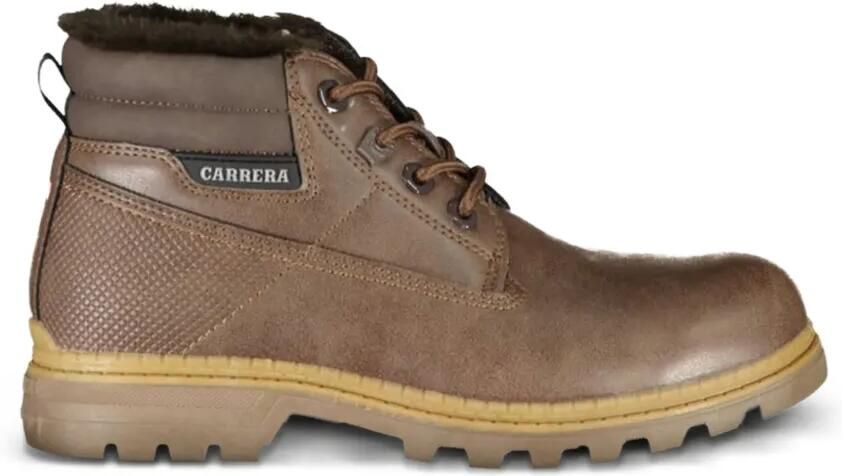 Carrera Veterlaarzen met afwerking van imitatiebont Bruin