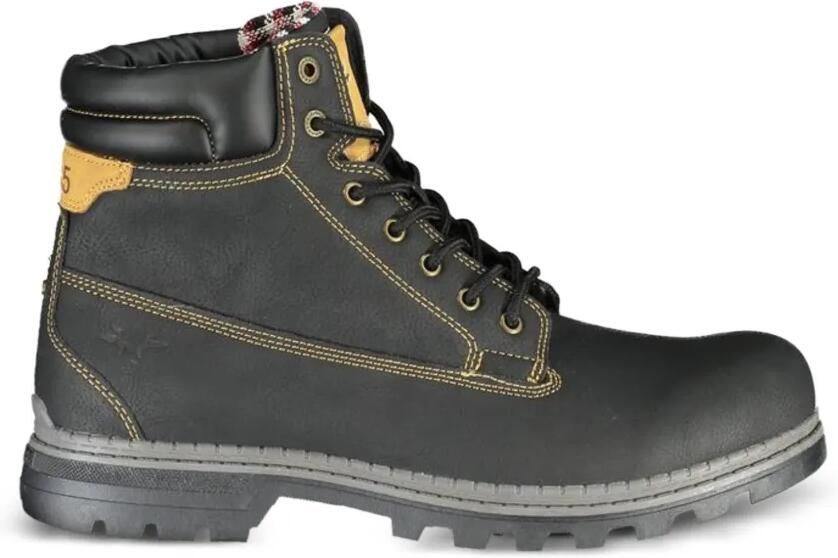 Carrera Veterlaarzen met contrasterende stiksels Zwart
