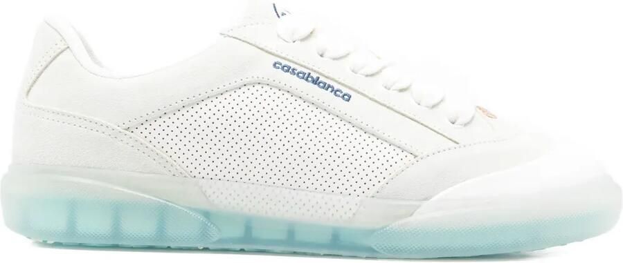 Casablanca Del Mar geperforeerde sneakers Wit
