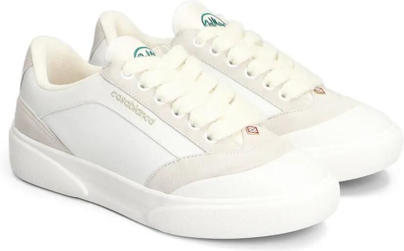 Casablanca Del Mar leren sneakers Wit - Foto 4