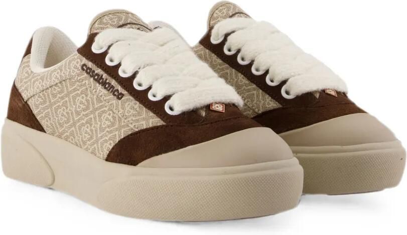 Casablanca Del Mar sneakers met monogram-patroon Beige - Foto 2