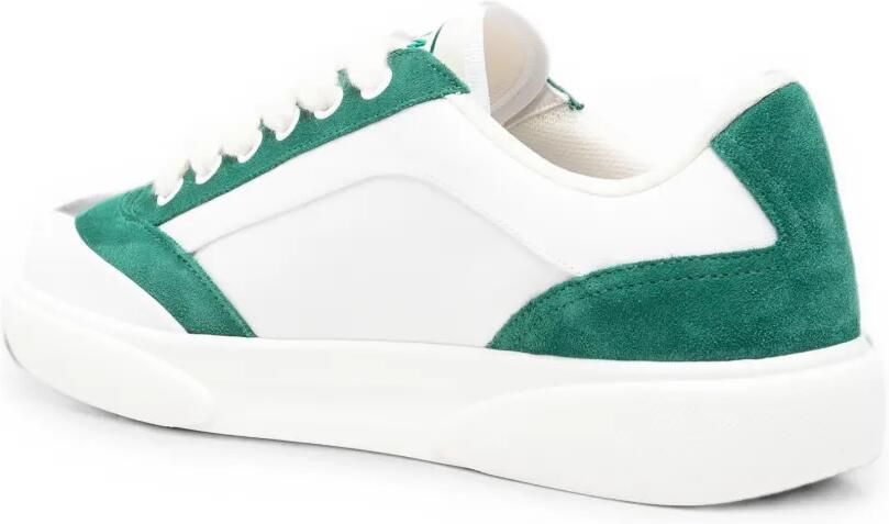 Casablanca Del Mar sneakers met suède vlak en logo-print Wit - Foto 2