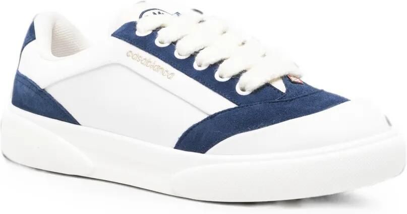 Casablanca Del Mar sneakers met suède vlakken Wit - Foto 3