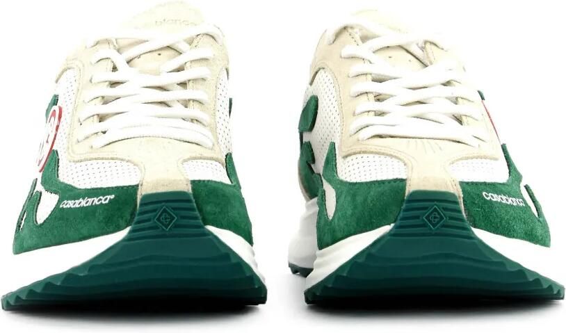 Casablanca Stade low-top sneakers met logopatch Wit - Foto 3