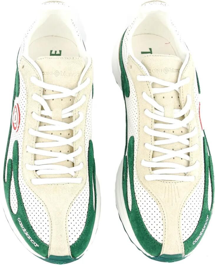 Casablanca Stade low-top sneakers met logopatch Wit - Foto 2