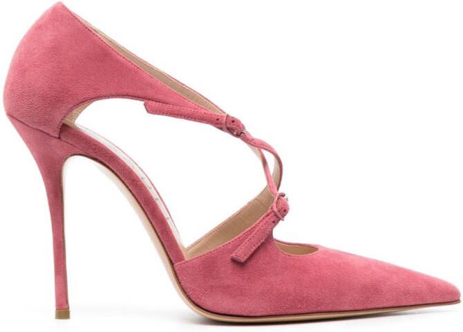 Casadei Anna pumps met hak Roze