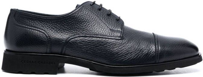 Casadei Leren derby schoenen Blauw