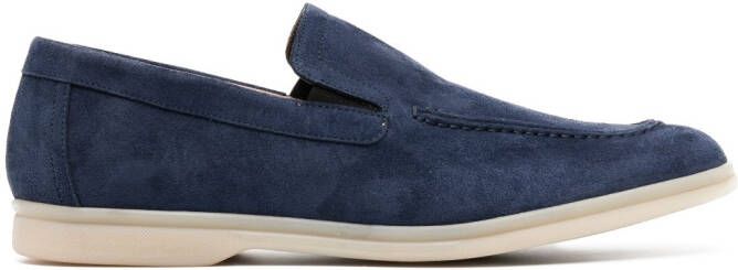 Casadei Antilope suède loafers Blauw