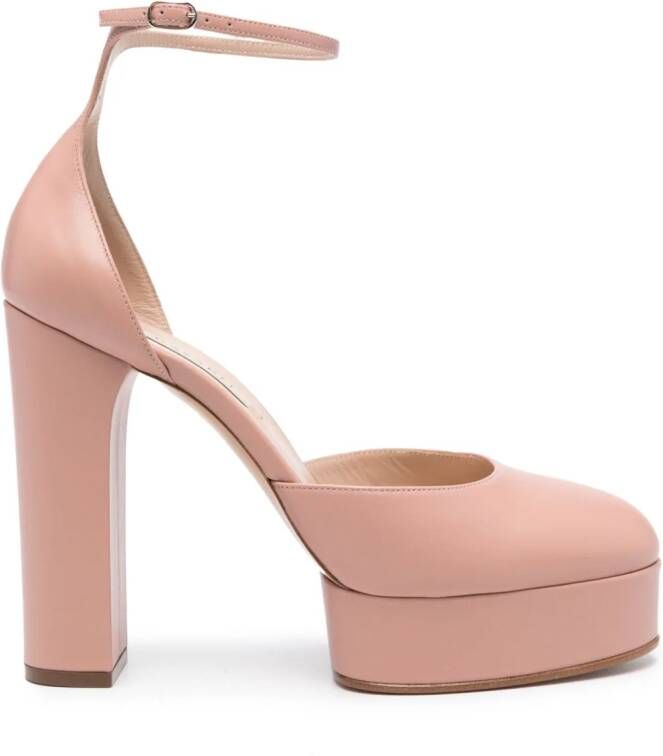 Casadei Betty 120mm pumps Roze